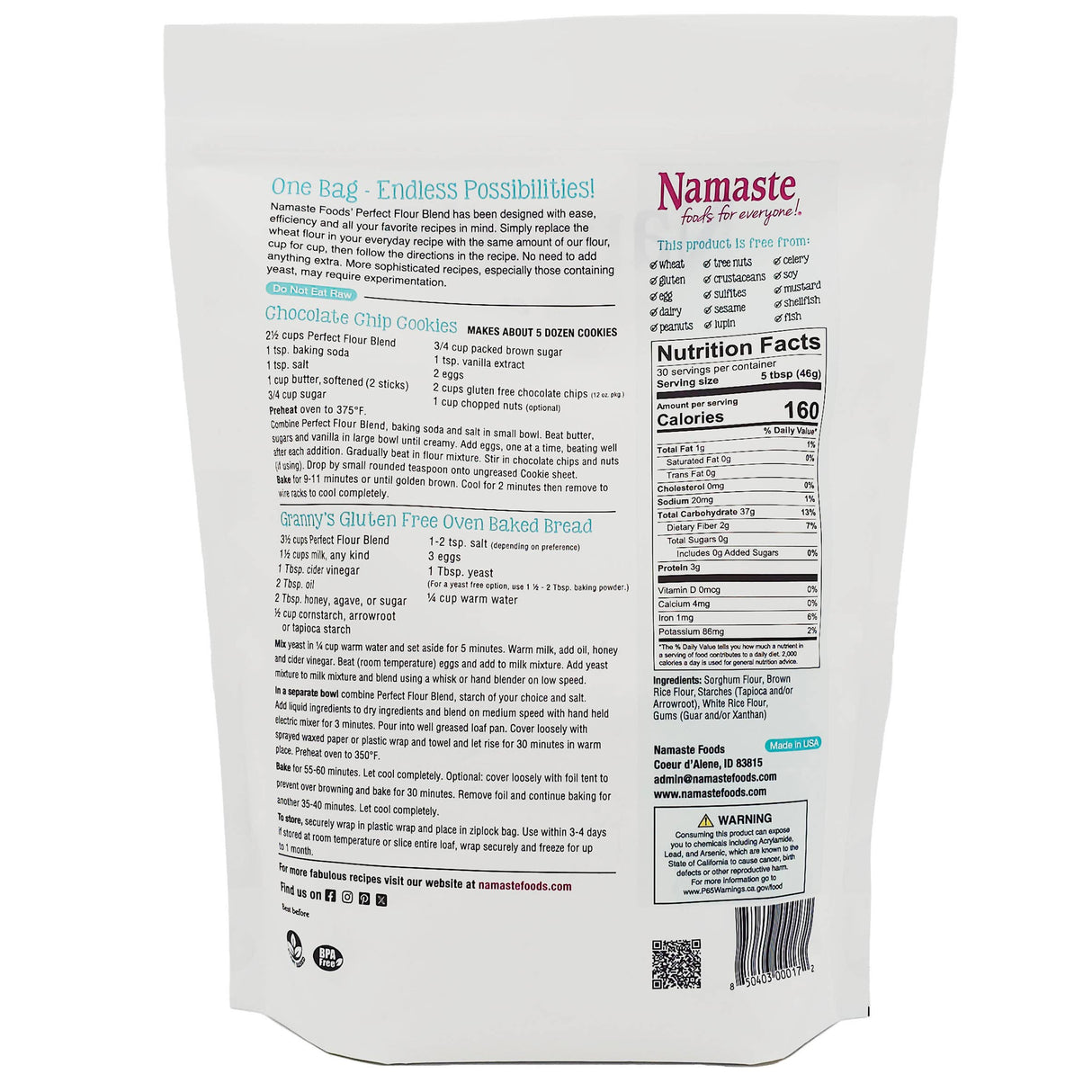 Gluten Free Perfect Flour Blend